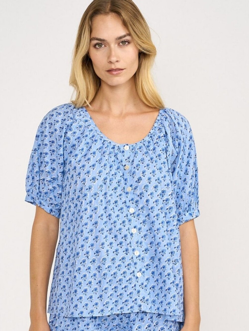 Marea Everly Top Atlantic Daisy